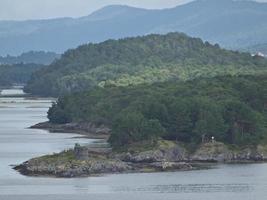 Kreuzfahrt in den norwegischen Fjorden foto