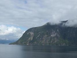 Kreuzfahrt in den norwegischen Fjorden foto