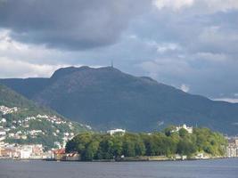 schöne fjorde von norwegen foto