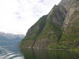 Die Fjorde von Norwegen foto