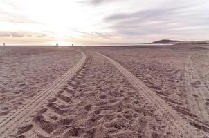 schöner Strandblick foto