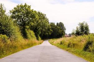 Blick auf eine Straße foto