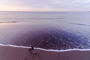 Blick auf den Strand foto