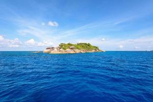 ko ha ist eine kleine insel in mu ko similan, thailand foto