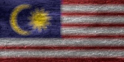 malaysische Flaggentextur als Hintergrund foto