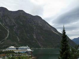 Die Fjorde von Norwegen foto