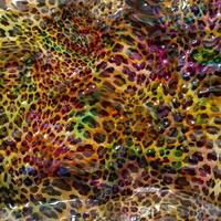 Leopardenhautmuster abstrakter Stil, Textil- und Modegewebe, Textur im Vintage-Stil, Tierhauthintergrund, von Leoparden entworfenes Textildruckmuster, abstraktes Leoparden-Texturdesign foto