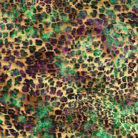 Leopardenhautmuster abstrakter Stil, Textil- und Modegewebe, Textur im Vintage-Stil, Tierhauthintergrund, von Leoparden entworfenes Textildruckmuster, abstraktes Leoparden-Texturdesign foto