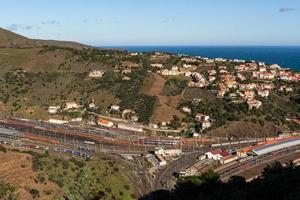 blick auf die küste der costa brava foto