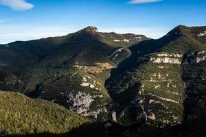 Blick auf die Städte der Costa Brava foto