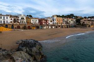 blick auf die küste der costa brava foto