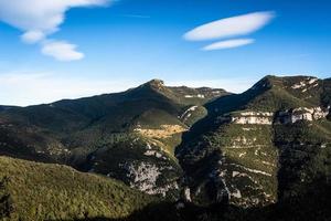 Blick auf die Städte der Costa Brava foto