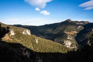 Blick auf die Städte der Costa Brava foto