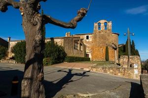 Blick auf die Städte der Costa Brava foto