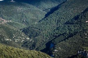 Blick auf die Städte der Costa Brava foto