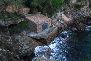 blick auf die küste der costa brava foto