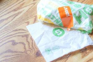 Washington Vereinigte Staaten 20. März 2022 U-Bahn-Sandwiches bei U-Bahn-Sandwiches U-Bahn ist ein amerikanisches Fast-Food-Restaurant-Franchise, das verkauft foto