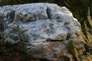 Textur von Steinen und Felsen. abstrakter Steinhintergrund. foto