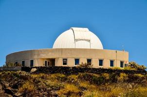 das teide-observatorium auf teneriffa, um 2022 foto