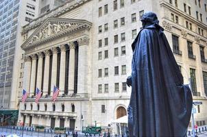 George Washington, Federal Hall, Wall Street, Manhattan, New York, 2022 foto