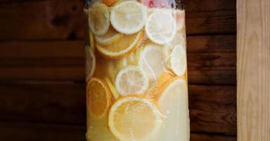 Sommerfrische Limonade foto