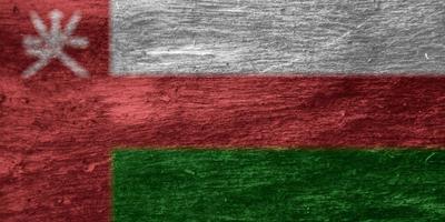 Oman-Flaggentextur als Hintergrund foto