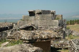 Grab in der antiken Stadt Hierapolis, Pamukkale, Denizli, Turkiye foto