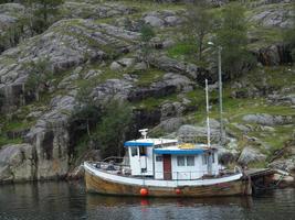 Schiffskreuzfahrt in Skandinavien foto