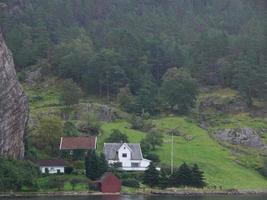 Schiffskreuzfahrt in Skandinavien foto