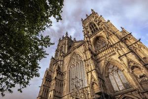 mittelalterliche Altstadt von York in Yorkshire, England. foto