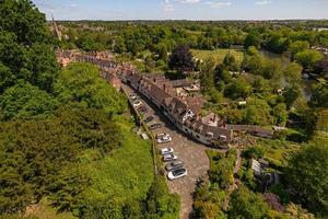 episches schloss von warwick, england. foto