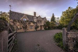 alte Cotswolds-Stadt Chipping Campden, England. foto
