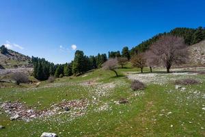 Landschaften aus dem Naturpark Tzoumerka foto