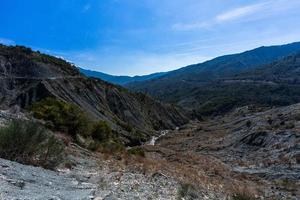 Landschaften aus dem Naturpark Tzoumerka foto