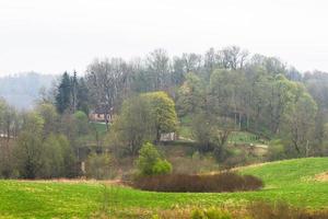 lettische frühlingslandschaften foto