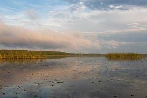 Seenlandschaften Lettlands im Sommer foto