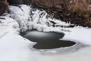 Eisdrift in der Ostsee foto