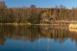 lettische frühlingslandschaften foto