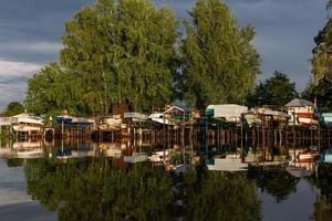 Seenlandschaften Lettlands im Sommer foto