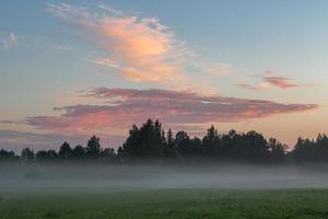 Landschaften Lettlands im Sommer foto