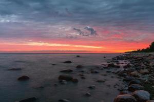 Sommerlandschaften an der Ostsee foto