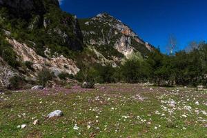 Landschaften aus dem Naturpark Tzoumerka foto