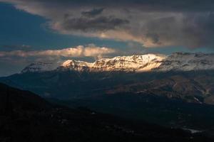 Landschaften aus dem Naturpark Tzoumerka foto