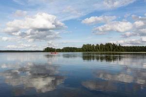 lettische Seenlandschaften im Sommer foto