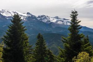 Landschaften aus dem Naturpark Tzoumerka foto