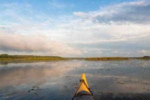 Seenlandschaften Lettlands im Sommer foto