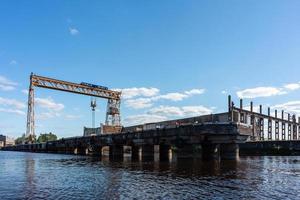 blick auf die umgebung von riga von daugava foto