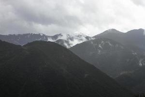 Landschaften aus dem Naturpark Tzoumerka foto