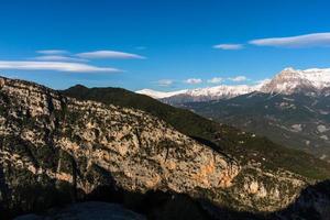 Landschaften aus dem Naturpark Tzoumerka foto