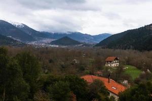 Landschaften aus dem Naturpark Tzoumerka foto